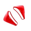 autotrim000 2PCS Red Dashboard Side Speedometer Button Switch Fit For