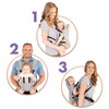 Dreambaby Oxford Adjustable 3 in 1 Position Baby Carrier for