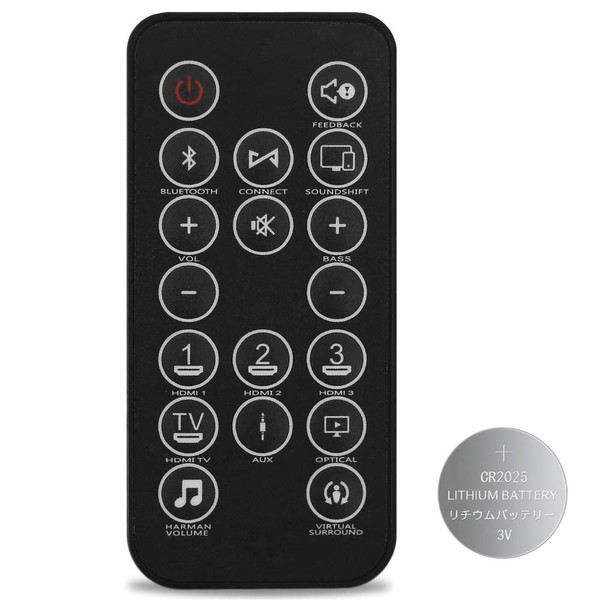 New Replacement Remote Control Compatible with JBL Cinema Soudbar SB450