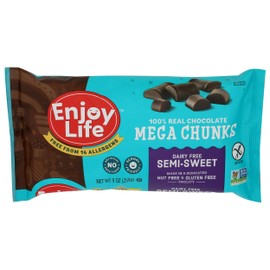 ENJOY LIFE Semi Sweet Mega Chunks, 9 OZ