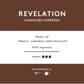 Union Coffee | Revelation Espresso Coffee Beans | Dark Roast | Pack of 500g