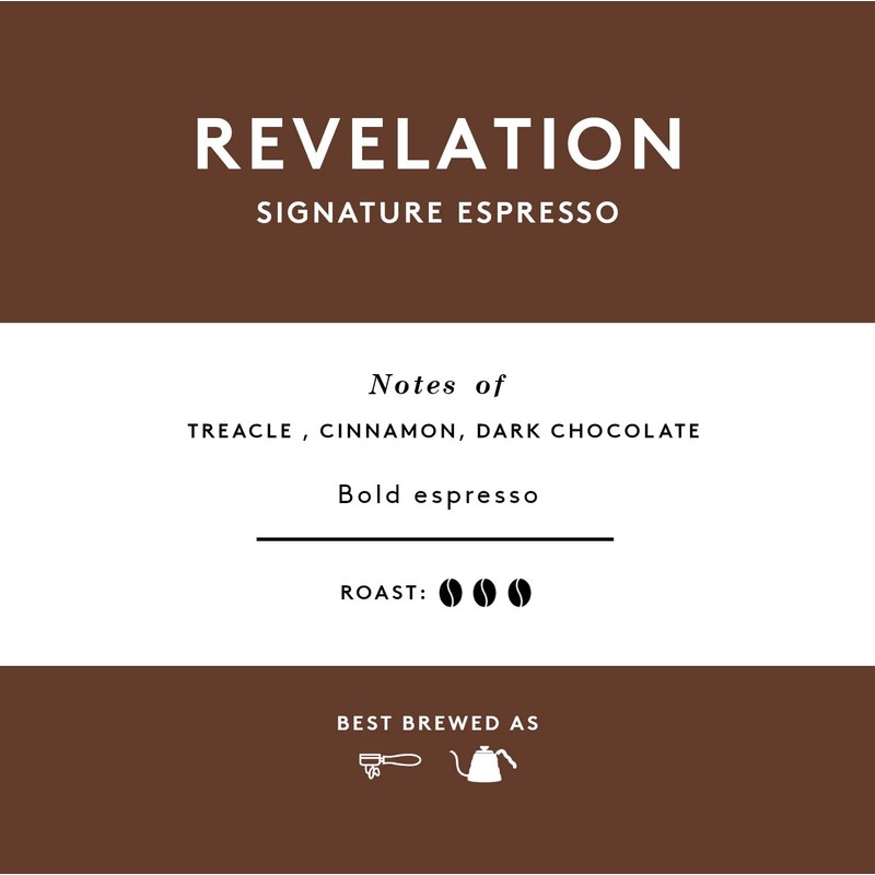 Union Coffee | Revelation Espresso Coffee Beans | Dark Roast