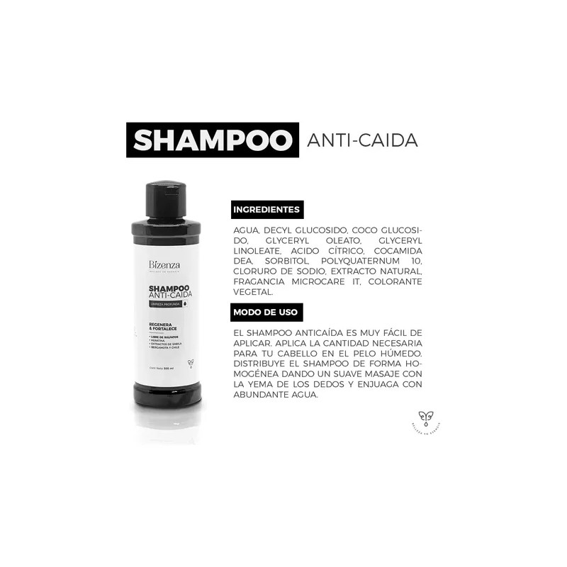 Shampoo Anti-caída 500 Ml