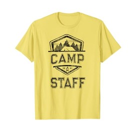 Vintage CAMP STAFF Campground Crew Counselor Nurse Host Team T-Shirt