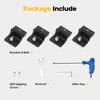 BougeRV Solar Panel Mounting Kit - Fits Auto Cross Bars