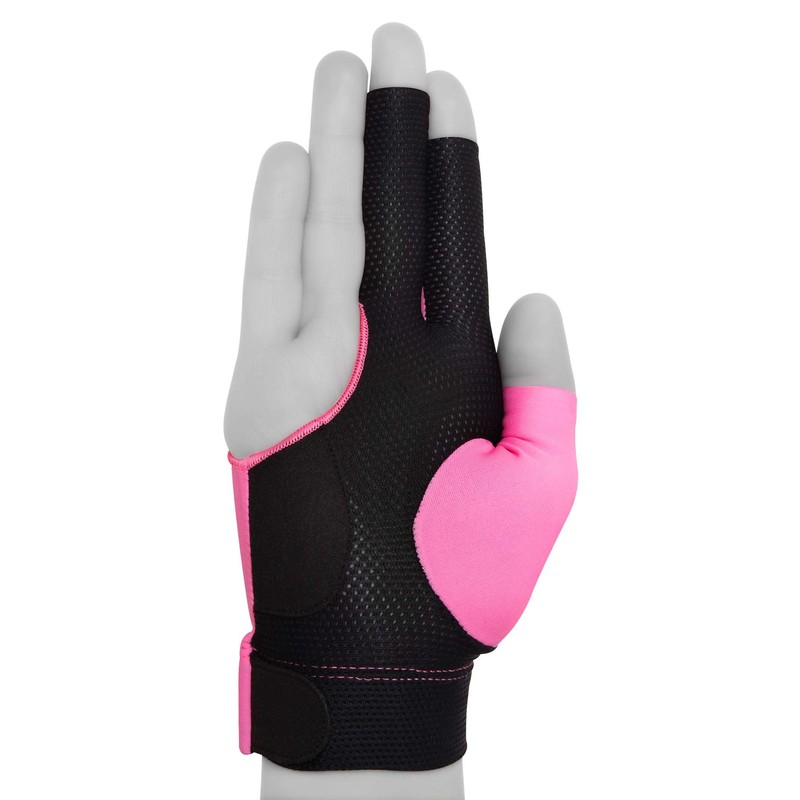 KAMUI Billiard Glove - Quickdry - for Right Hand (Pink,