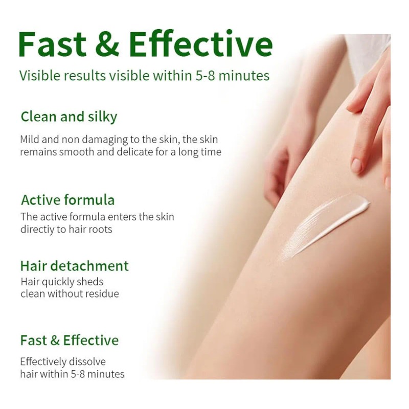 Crema Depilatoria Para Mujeres Y Hombres, Crema Depilatoria