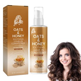 Oatmeal & Honey Nourishing Conditioner for Damaged Hair, Honey & Repair Conditioner for Hydrating and Restoring Extremely Dry, Brittle Hair, 100 ml