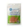 Tru-Colour Skin Tone Assorted Bandages: Olive Single Bag (30-Count, Green