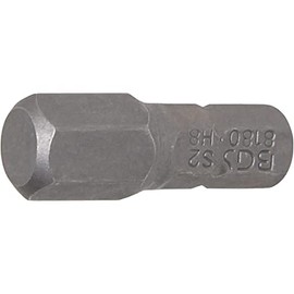 BGS 8180 | Bit | Length 25 mm | 6.3 mm (1/4") Drive | internal Hexagon 8 mm