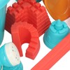 16pcs Kids Beach Toys Set Bucket Shovel Rake Sand Model