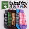 EXPAWLORER Dog Socks to Prevent Licking Paws, 4 Pcs Double