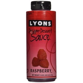 Lyons Raspberry Designer Dessert Sauce, 15 oz.