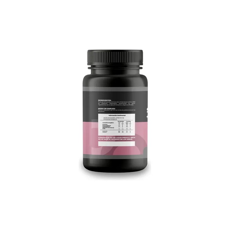 Schisandra Y Shatavari 500 Mg 60 Cápsulas Naturales