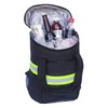 Fully Involved Stitching Firefighter Backpack Cooler (Black)