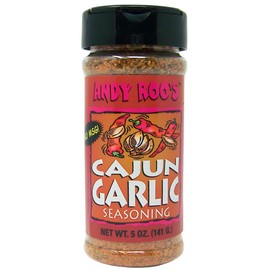 Andy Roo's Cajun Garlic Seasoning, 5 Ounces - No MSG