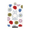 Gourmandies Miffy Miffy Floral IC Card Case, White, MF-283WH