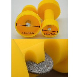 DeaHea 2 Pack Ampoule Cutter Ampoule Bottle Opener Glass Bottle Cap Remover Vial Foil Cap Breaker Decapper for Glass Ampoules Bottles Aluminum Foil Caps Sealing Top Lids Injection Port Vials