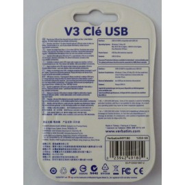 Verbatim Store 'n' Go V3 USB 3.0 Drive - 16GB Black/Violet - NEW!!