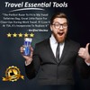 Mens Travel Shaver Razor With Case Mens Beard Shaping Tool