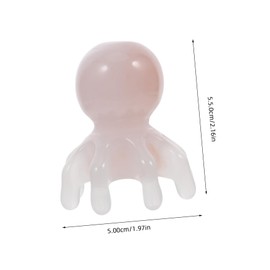 Healvian Portable Octopus Comb Gua Massage Tool for Scalp Health Hair for Home and Salon Use Relaxation and Acupressure