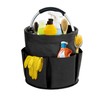 abcmilz 17L Cleaning Caddy with Handle, Cleaning Supplies Organizer, Foldable