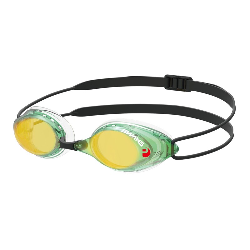 SWANS verspiegelte Wettkampf Schwimmbrille SRX-M PAF, Farbe:Smoke Blue (SMBL)