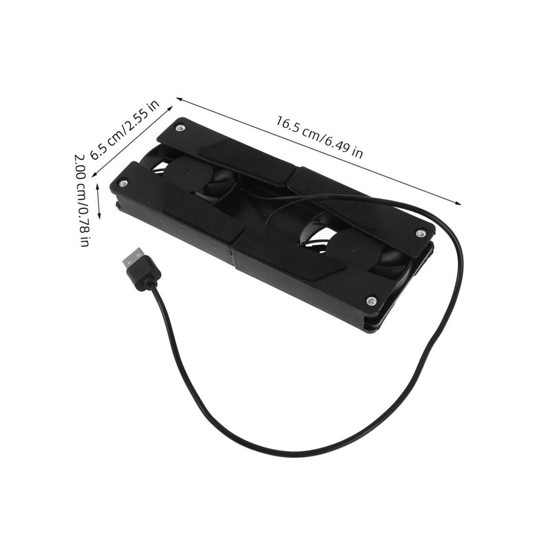 KONTONTY Laptop Cooling Pad Laptop Stand Fan for Enhanced Cooling