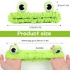 WLLHYF Cute Frog Headband Spa Headband Frog Eye Makeup Headband