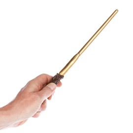 KarneLux KarneLux Magischer Zauberstab für Kinder - Kostümzubehör für Zauberer, Zauberlehrlinge und Hexen für Karneval, Cosplay und Partys - 29 cm