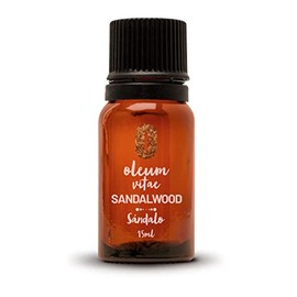 OLEUM VITAE. Aceite Esencial de Sndalo. Santalum Album. 100 Puro y Orgnico. Certificado USDA ORGANIC. Apliaccin Aromtica, Interna y Externa.15ml      