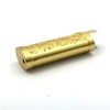 lucklybestsellerゴールド色ヴィンテージメタルライターケースカバーホルダーMini Bicライターj5