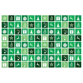 Christmas Theme Window Display Poster Graphic Retail Shop Business Decoration 150cm x 100cm V032