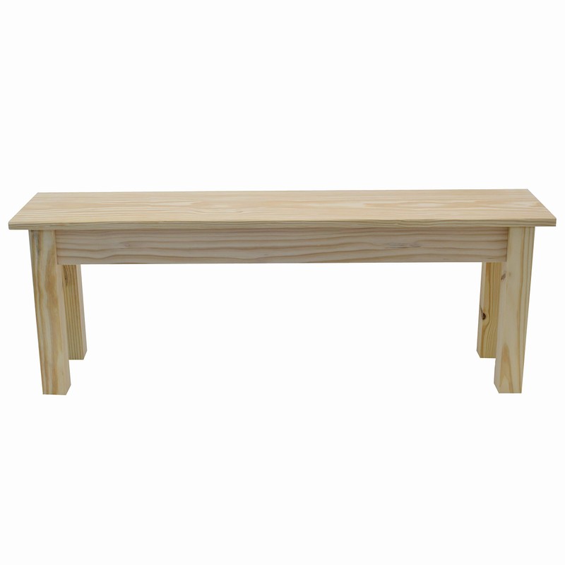 Unfinished Canvas Bench (42 inches)