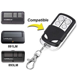Garage Door Remote Control Compatible with LiftMaster 891LM 893LM Sears Craftman Chamberlain with Yellow Learn Button