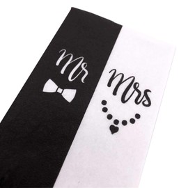KATINGA Mr & Mrs Tears of Joy Wedding Handkerchiefs (100)