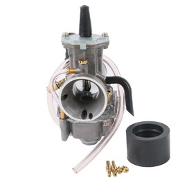XFMT Carburetor 28 mm Carb Fuel System Compatible with Kawasaki KX80 KX85 KX100 KX125 With Intake Needle Jet