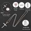 Cross Necklace for men by Pendant Baseball and Baseball Bat