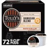 Tully's Coffee Hawaiian Blend Keurig Single-Serve K-Cup Pods, Medium Roast,