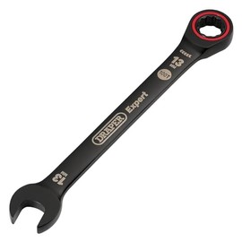 Draper 03884 Expert HI-TORQ Metric Ratchet Combination Spanner, 13mm, Black