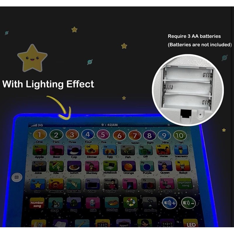 NiftyPlaza Y-pad English Computer Learning Tablet Toy Multi Function Touch