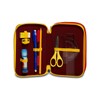 Seven S.P.A. A.S. Roma Calcio 3 Zip Case Yellow Red