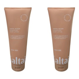 Saltair 2 x Saltair Smoothing Body Lotion  Nourishing 10 fl oz Santal Bloom Ships Free