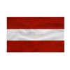 Austrian Flag 90 x 150 cm – Austria Flag Polyester