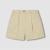 JAJU [JAJU] Soft Linen Blended Half Pants (Choose 1 of