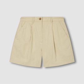JAJU [JAJU] Soft Linen Blended Half Pants (Choose 1 of 3)