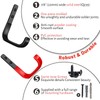 SunVFaFa Garage Hooks 4 Inch, 6 Pack Heavy Duty Wall