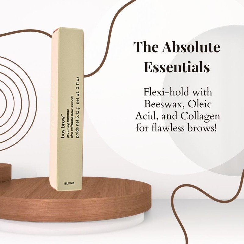 Glossier Boy Brow Volumizing Eyebrow Gel-Pomade - Blond - Light-Medium