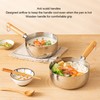 Stainless Steel Instant Noodle Pot Professional Efficient Even Heating Prevents