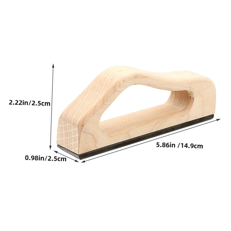 Mikinona Guitar Fret Polishing Kit Guitar Radius Sanding Block Luthier